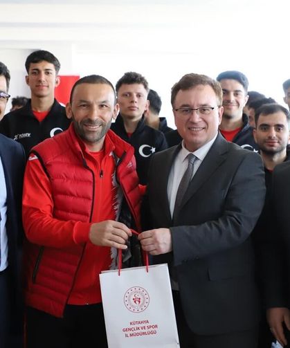 Olimpiyat şampiyonu milli takım Kütahya’da kampa girdi