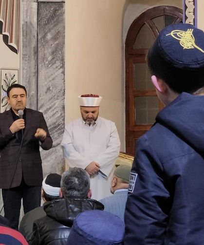 Kütahya’da anlamlı buluşma: Vali Musa Işın öğrencilerle Ulu Camii’nde
