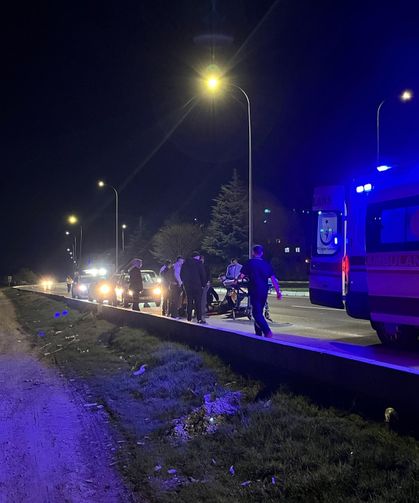 Kütahya'da Yola Dökülen Mazot Kazaya Neden Oldu