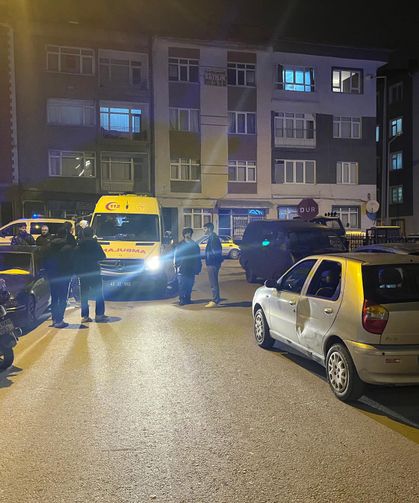 Kütahya'da Feci Çarpışma! Motorcu Hastanelik Oldu