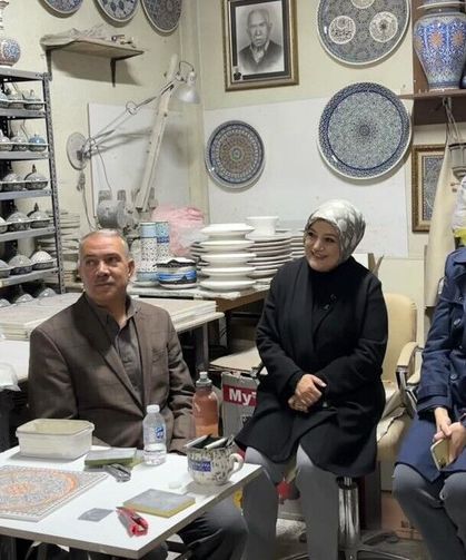 Kütahya’da kültür turu: Başkan Erenler sanatçılarla buluştu