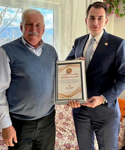 Hisarcık’tan Kahramanlara Büyük Vefa: Gazilere Şükran Belgeleri Teslim Edildi