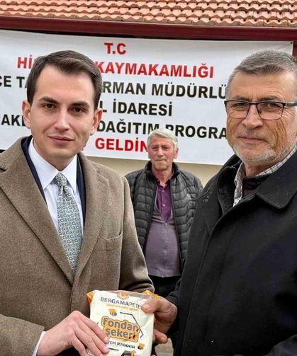 Kütahya’da üreticiye destek büyüyor: Hisarcık’ta dağıtım yapıldı
