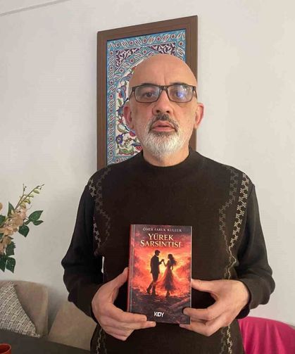 Tavşanlılı yazar Ömer Faruk Kulluk’un yeni kitabı “Yürek Sarsıntısı”