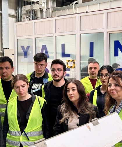 DPÜ'lü öğrenciler, Kütahya OSB'de üretim sahasını inceledi