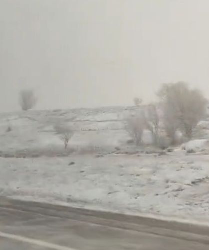 Kütahya’da Nisan Sürprizi: Kar Yağışı Etkili Oldu