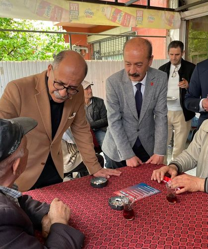 CHP Heyeti Tavşanlı’da Esnafla Buluştu
