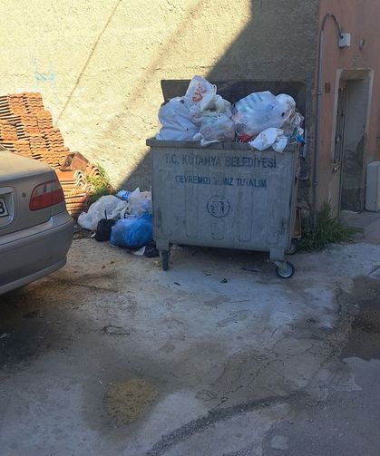 Kütahya'da Çöp İsyanı! Vatandaşlar Tepkili