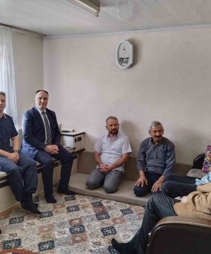 Aslanapa’da şehit yakınları ve gazilere moral ziyareti