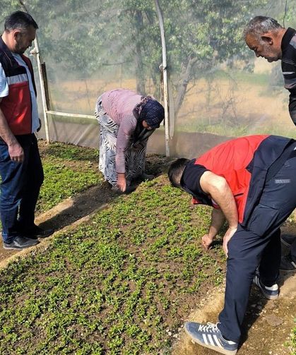 Emet’te sera alanlarında kontrol ve bilgilendirme çalışmaları yapıldı