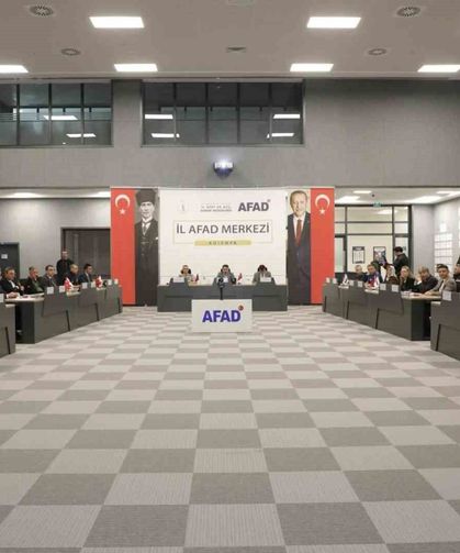 Kütahya’da Afet Koordinasyon Toplantısında Hazırlıklar Değerlendirildi