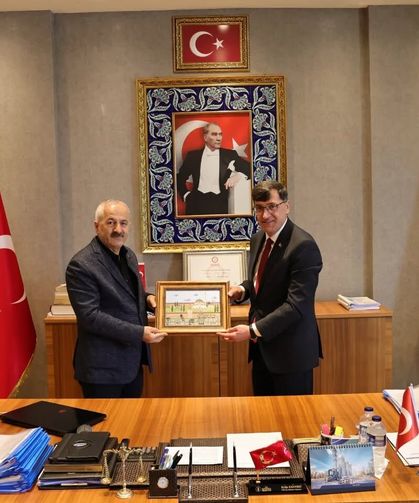 Başkan Kahveci, Gebze Belediye Başkanı Büyükgöz ile buluştu