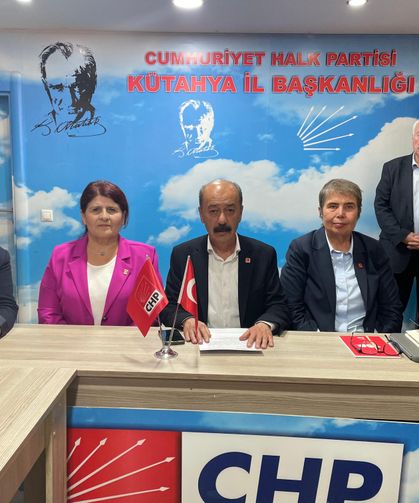 CHP Kütahya Örgütünden Özgür Özel’e Ortak Destek
