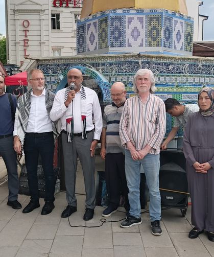Kütahya'dan Gazze İçin Çağrı: "Gönüllüler Derhal Serbest Bırakılsın"