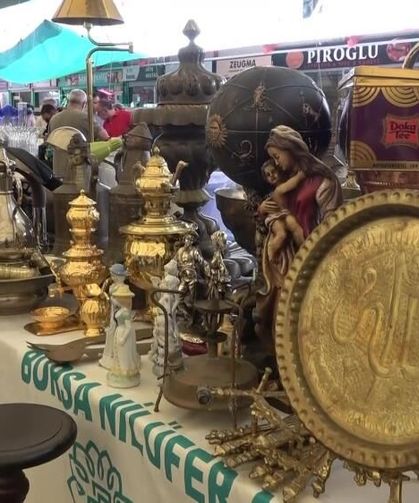 Kütahya’dan da İlgi Gören Agora Antika Pazarı 10 Yaşında