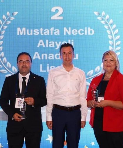 81 ilden binlerce proje yarıştı: Gediz'deki lisenin projesi ikinci oldu