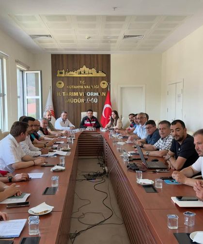 Kütahya'nın 6 aylık tarım performansı masaya yatırıldı