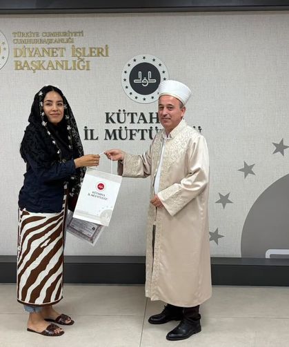 Meksikalı Rubi Ramirez Kütahya’da Müslüman oldu