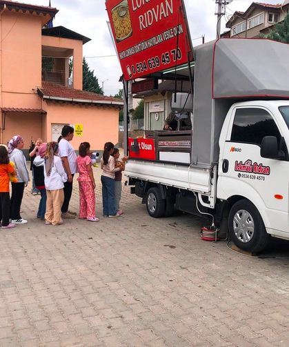 Hisarcık İlçe Hastanesi'nden 2 bin 500 kişilik lokma hayrı etkinliği
