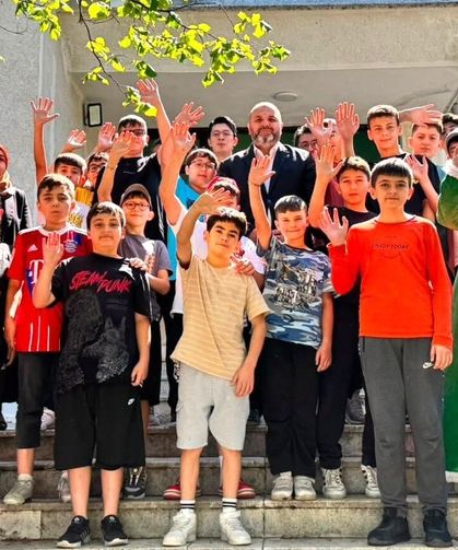Müftü İrfan Açık, Yaz Kur'an Kursu öğrencileriyle Çamlıca Tabiat Parkı'nda buluştu