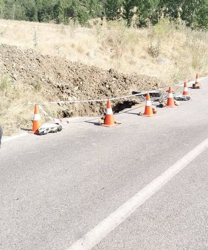 Şaphane'de altyapı çalışmaları sürüyor