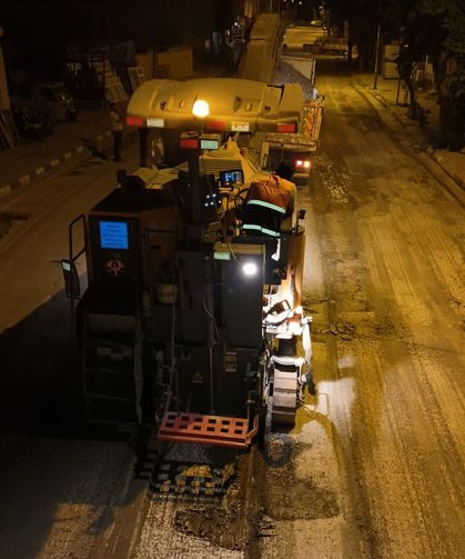 Aslanapa'da ulaşım altyapısını güçlendirme çalışmaları devam ediyor