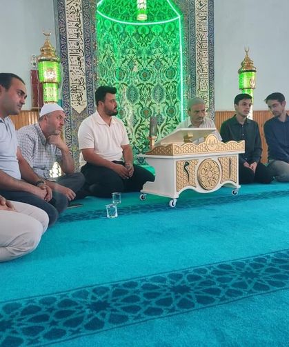 Hisarcık'ta şehitler için mevlit programı düzenlendi