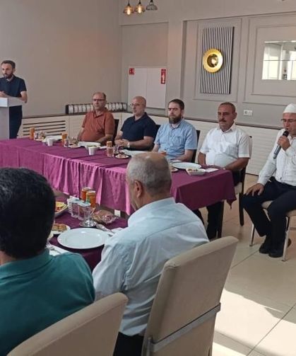 Emet Müftüsü İsmail Çınar için veda yemeği programı düzenlendi