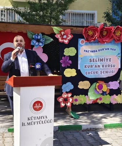 Kütahya'da ''Yaz’ımda Kur’an Var" temalı Çocuk Şenliği düzenlendi