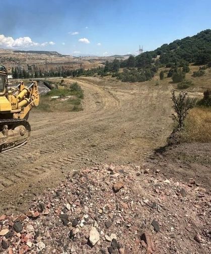 Tavşanlı'da orman yangınlarına karşı kritik önlem: Güvenlik şeridi oluşturuldu