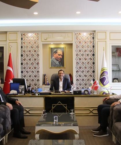 Meteoroloji Kütahya İl Müdürü Demirbaş'tan, Başkan Derin'e ziyaret