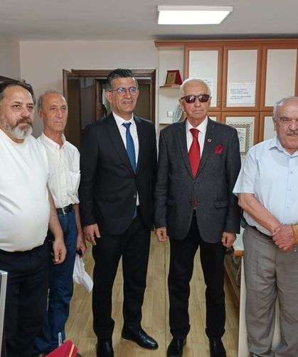 İletişim Başkanlığı Afyonkarahisar  Bölge Müdürü Ömer Süt'ten, gazeteci İhsan Tunçoğlu'na anlamlı ziyaret
