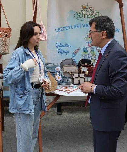 Başkan Eyüp Kahveci esnaf ve yerel üreticilerle buluştu