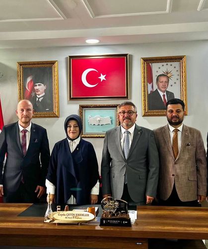MHP’den Ceyda Çetin Erenler ve Osman Zeybek’e ziyaret