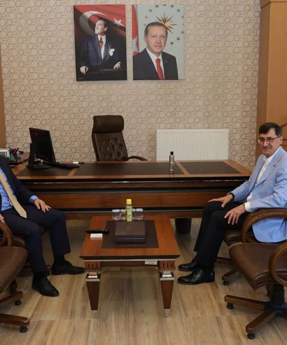 Kütahya için kritik temas: Başkan Kahveci’den Valilik ziyareti