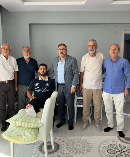 MHP Kütahya’dan Gülmez ailesine geçmiş olsun ziyareti