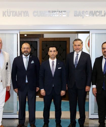 Kütahya OSB Yönetim Kurulu'ndan Başsavcı Kılıç ve MHP İl Başkanı Türker’e hayırlı olsun ziyareti