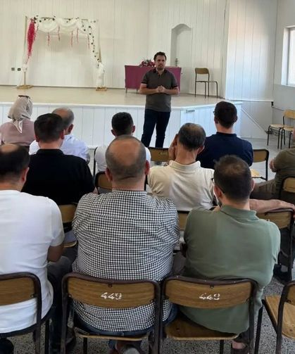 Hisarcık'ta Hükümet Sistemleri ve Devlet Teşkilatı" konulu eğitim düzenlendi