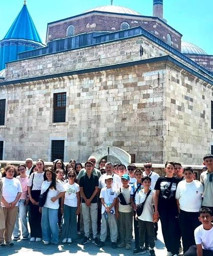 Hisarcık Kur’an Kursu öğrencileri, Konya'da tarihi ve manevi mekanları ziyaret etti