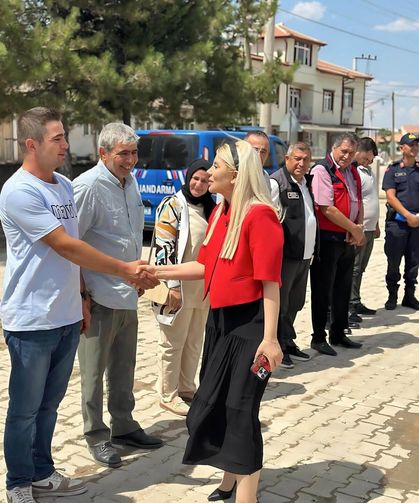 Altıntaş Kaymakamı Yıldırım'dan Çayırbaşı Köyü’ne ziyaret