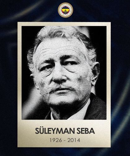 Fenerbahçe, vefatının 12.yılında Beşiktaş Onursal Başkanı Seba'yı andı