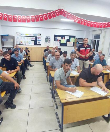 Simav'da tohum hazırlama makineleri bakım ve onarım kursu tamamlandı
