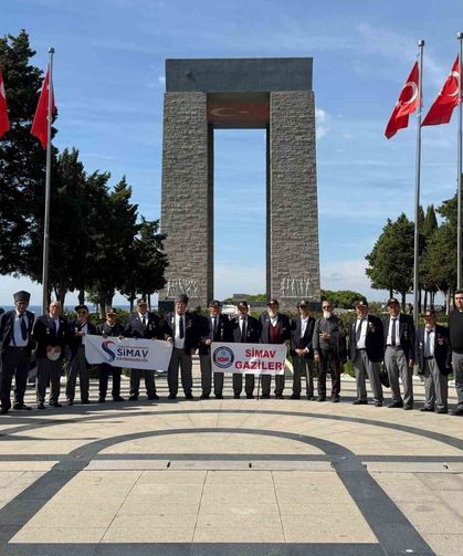 Simavlı Gaziler Çanakkale gezisinde buluştu