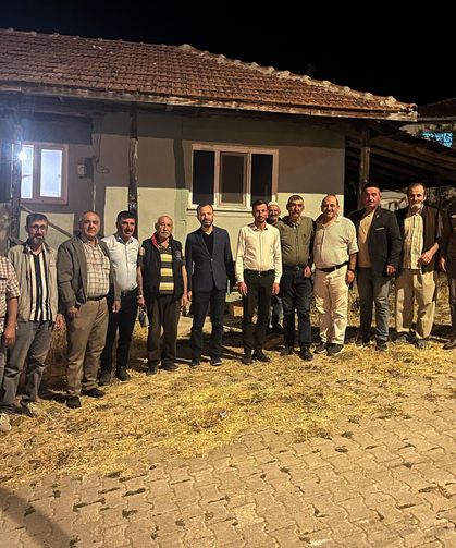 Ak Parti Milletvekili Bayırcı, Sağırlar Köyü'nde vatandaşlarla bir araya geldi