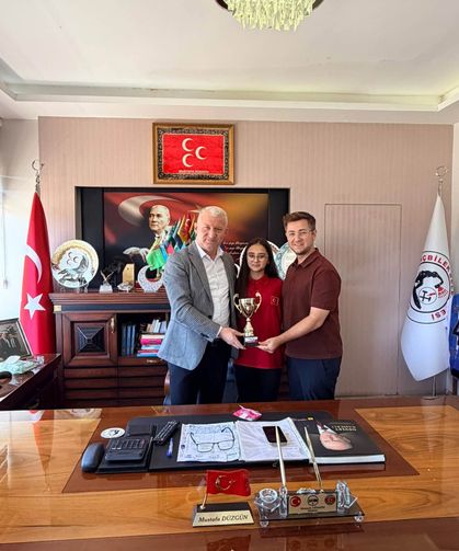 Tavşanlılı genç sporcu Basel'de bronz madalya kazandı
