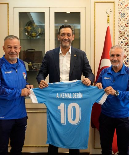 Erdemspor'dan, Tavşanlı Belediye Başkanı Derin'e ziyaret
