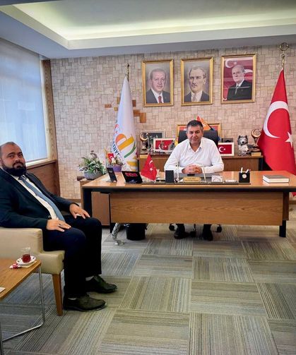 Gediz Müftüsü Aslan’dan Başkan Akel’e ziyaret