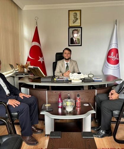Kütahya İl Müftülüğü'nden, Emet İlçe Müftüsü Balcı'ya hayırlı olsun ziyareti
