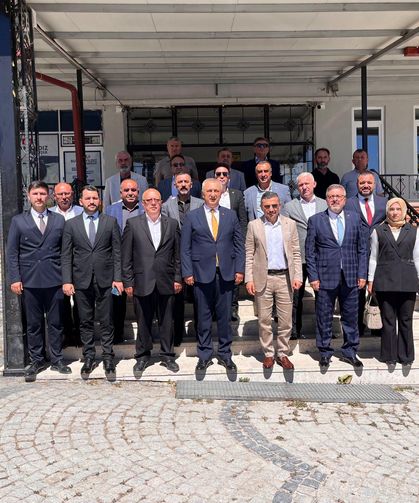 Milletvekili Erbaş ve MHP Heyetinden, Domaniç Belediye Başkanı Uysal'a ziyaret