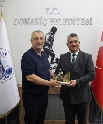DPÜ Rektörü Kızıltoprak'tan, Başkan Uysal'a ziyaret